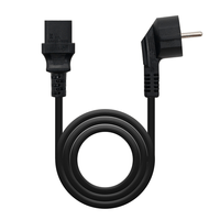 Miniatura 1 de Nanocable Cable alim. CPU, CEE7/M-C13/H, negro, 5m