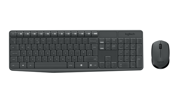 MK235 WIRELESS KEYBOARD / MOUSE GREY-US INTL-2.4GHZ-INTNL IN