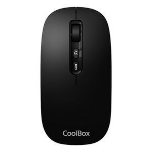 RATON COOLBOX W02-IA 1.600DPI INALAMBRICO NEGRO