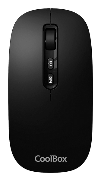 RATON COOLBOX W02-IA 1.600DPI INALAMBRICO NEGRO
