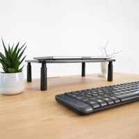 Miniatura 5 de Tooq TQMR086 Soporte elevador monitores Negro
