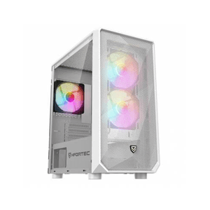 Nfortec-Dys-Cristal-Templado-USB-3.0-ARGB-Blanca