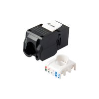 Miniatura 4 de KIT 8 UDS CONECTOR HEMBRA RJ45 UTP CAT6A PANEL KEYSTONE TOOL FREE REF- 769226