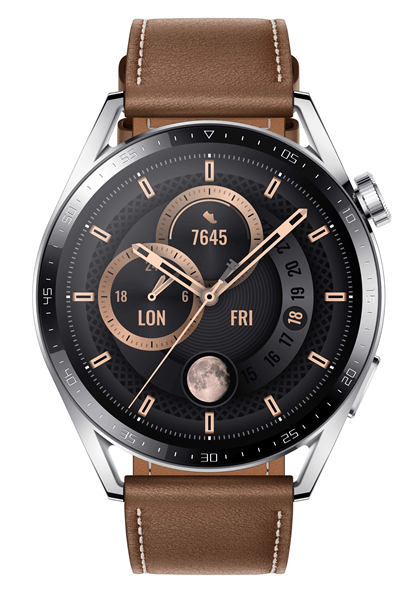 huawei watch gt3 46mm classic brown