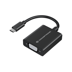 ADAPTADOR USB-C MACHO A VGA  HEMBRA  1080P CONCEPTRONIC ABBY05B