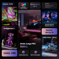 Miniatura 3 de HISENSE 55"  55E7Q PRO QLED Pro 4K Ultra HD