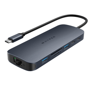 HyperDrive-EcoSmart--Gen.2-Dual-HDMI-USB-C--11-in-1-Hub-w-140-W-PD3.1-Pass-Thru---For-MST-enabled-devices
