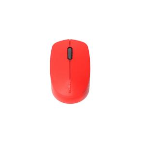 MOUSE-RAPOO-WIRELESS-Y-BLUETOOTH-M100-SILENT-2.4G-GHz-BT-4.0-USB-3.0-3-BOTONES-1300-PPP-ROJO