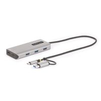 Miniatura 2 de Adaptador Multipuertos USB-C/USB-A - HDMI Doble de  4K/1080p