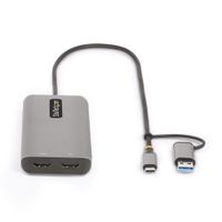 Miniatura 4 de Adaptador Multipuertos USB-C/USB-A - HDMI Doble de  4K/1080p