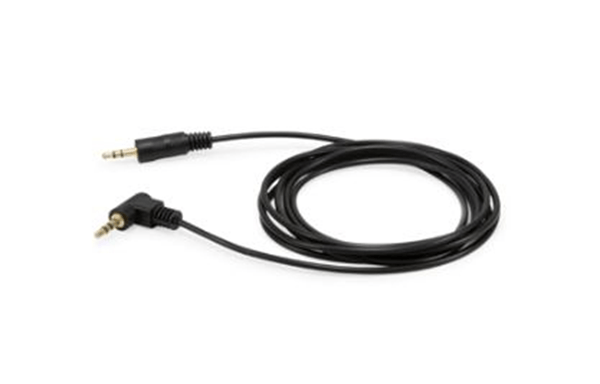 CABLE AUDIO MINI JACK 3.5MM MACHO A MINI JACK 3.5MM MACHO ACODADO 2.5M