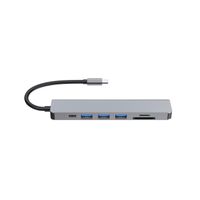 Miniatura 5 de DOCKING USB-C EQUIP 133494 A 1xHDMI 4K 3xUSB-A 3.2 5Gbps 1xLECTOR DE TARJETAS 1xUSB-C PD 100W