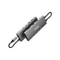 Miniatura 3 de ADAPTADOR USB-C 9EN1 EQUIP HDMI 4K USB-C  DATOS  USB-A 5GB/S X2  USB-C CARGA MAX 100W RJ45 GIGABIT LECTO DE TARJETAS