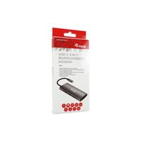 Miniatura 5 de ADAPTADOR USB-C 9EN1 EQUIP HDMI 4K USB-C  DATOS  USB-A 5GB/S X2  USB-C CARGA MAX 100W RJ45 GIGABIT LECTO DE TARJETAS