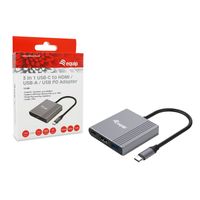 Miniatura 8 de ADAPTADOR USB-C 3IN1  HDMI 4K  USB-A  USB-C PD 100W