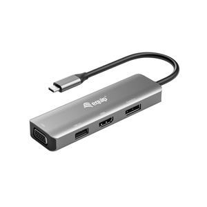 DOCKING-USB-C-EQUIP-133485-A-1xHDMI-4K-1xDISPLAYPORT-4K-1xVGA-1xUSB-A-2.0