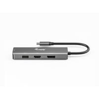 Miniatura 4 de DOCKING USB-C EQUIP 133485 A 1xHDMI 4K 1xDISPLAYPORT 4K 1xVGA 1xUSB-A 2.0