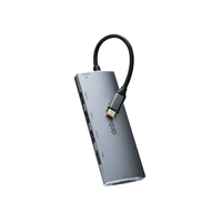 Miniatura 1 de ADAPTADOR USB-C 7IN1 HDMI 4K HUB USB-C CARGA 100W USB 3.0 LECTOR TARJETAS SD SDMICRO