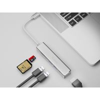 Miniatura 3 de ADAPTADOR USB-C 5EN1 EQUIP HDMI  3 PUERTOS USB 3.0  LECTOR DE TARJETAS