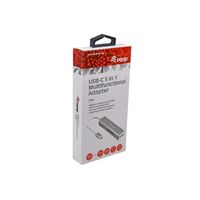 Miniatura 6 de ADAPTADOR USB-C 5EN1 EQUIP HDMI  3 PUERTOS USB 3.0  LECTOR DE TARJETAS