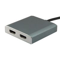 Miniatura 5 de CABLE ADAPTADOR USB-C MACHO A 2 HDMI HEMBRA (0.15CM) 4K REF.133464