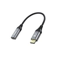 Miniatura 2 de CABLE ADAPTADOR DISPLAYPORT 1.4 A HDMI HEMBRA 8K 0,15CM EQUIP