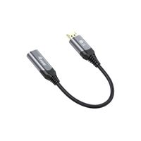 Miniatura 3 de CABLE ADAPTADOR DISPLAYPORT 1.4 A HDMI HEMBRA 8K 0,15CM EQUIP