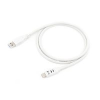 Miniatura 3 de CABLE USB-A MACHO USB-C MACHO USB 3.2 1M TRANSFERENCIA 5G 3A COLOR BLANCO