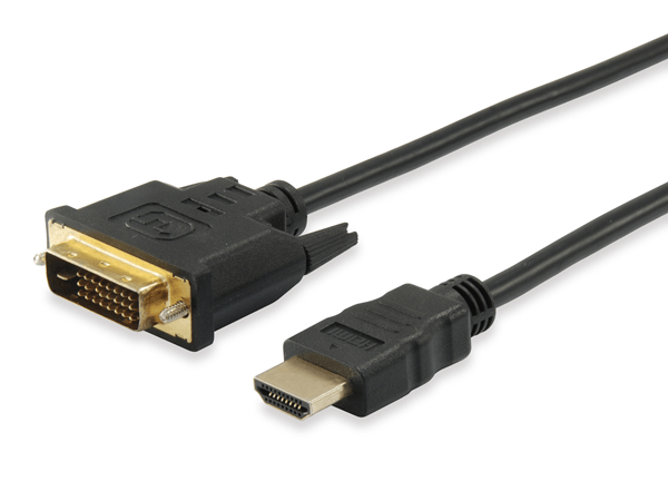 CABLE HDMI EQUIP HDMI MACHO A DVI MACHO 1.8M 119322