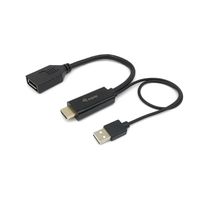 Miniatura 2 de ADAPTADOR HDMI MACHO A DISPLAY PORT HEMBRA EQUIP
