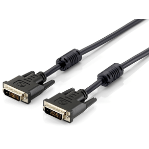 CABLE-DVI-EQUIP--DUAL-LINK-MACHO---MACHO-3M-CON-FERRITAS--DVI-D--118933