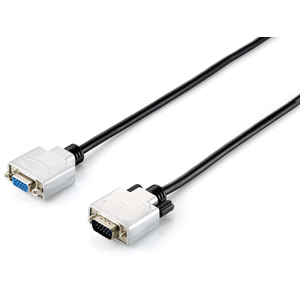 CABLE ALARGO SVGA EQUIP 3COAX MACHO - HEMBRA 10M CON FERRITAS CARCASA METALICA HQ 118854
