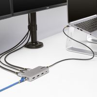 Miniatura 8 de ADAPTADOR USB-C DE 3 MONITORES HDMI DP HUB USB PD 10 0W