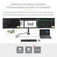 Miniatura 11 de ADAPTADOR USB-C DE 3 MONITORES HDMI DP HUB USB PD 10 0W