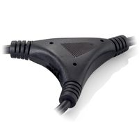 Miniatura 5 de CABLE ALIMENTACION EQUIP IEC MACHO A 2 IEC HEMBRA 1.8M 112210