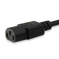 Miniatura 4 de CABLE ALARGO ALIMENTACION IEC MACHO - HEMBRA  EQUIP 1,8M  112100