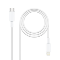 Miniatura 1 de Nanocable Cable Lightning a USB-C 2 metros