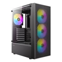 Miniatura 7 de CAJA ANTEC AX27 ARGB ATX NEGRO 4XVENT 120MM 2XUSB SN FUENTE