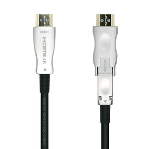 Aisens Cable Hdmi tipo a estandar macho a Hdmi tipo d micro macho V2 0 AOC desmontable premium alta velocidad 15m negro