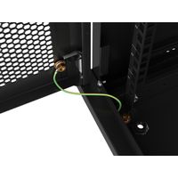 Miniatura 9 de ARMARIO LANBERG MURAL RACK 19Ã?â?¬Â 4U 600X450 PUERTA PERFORADA FLAT PACK NEGRO