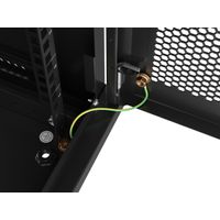 Miniatura 12 de ARMARIO LANBERG MURAL RACK 19Ã?â?¬Â 4U 600X450 PUERTA PERFORADA FLAT PACK NEGRO