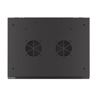 Miniatura 13 de ARMARIO LANBERG MURAL RACK 19Ã?â?¬Â 4U 600X450 PUERTA PERFORADA FLAT PACK NEGRO