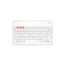 TECLADO-SILVER-HT-BLUETOOTH-WHITE-PEACH