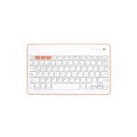 Miniatura 2 de TECLADO SILVER HT BLUETOOTH WHITE-PEACH