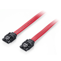 Miniatura 1 de CABLE SERIAL ATA III  EQUIP 0.5M CON CLIP DE SEGURIDAD   111900