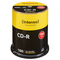 Miniatura 1 de Intenso CD-R 700MB/80min tubo 100 unidades
