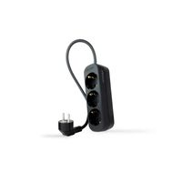 Miniatura 2 de Nanocable Regleta de Enchufes 3 Tomas 1.4 m Negro