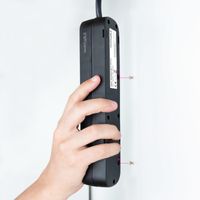Miniatura 6 de Nanocable Regleta 3 Tomas Interruptor Negro