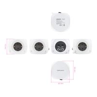 Miniatura 6 de REGLETA NANO CABLE 10.37.0001 3TOMAS+4USB C/INTERRUPTOR BLANCO