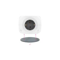 Miniatura 8 de REGLETA NANO CABLE 10.37.0001 3TOMAS+4USB C/INTERRUPTOR BLANCO